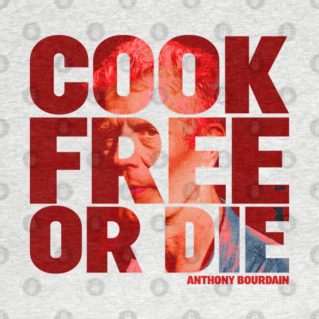 Anthony Bourdain by Happy Asmara